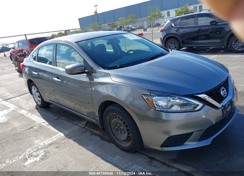 2016 NISSAN SENTRA SV VIN: 3N1AB7APXGY304605