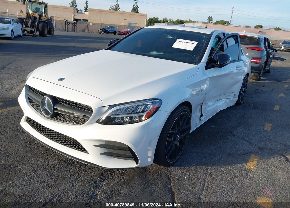 2019 MERCEDES-BENZ AMG C 43 4MATIC VIN: 55SWF6EB2KU294123