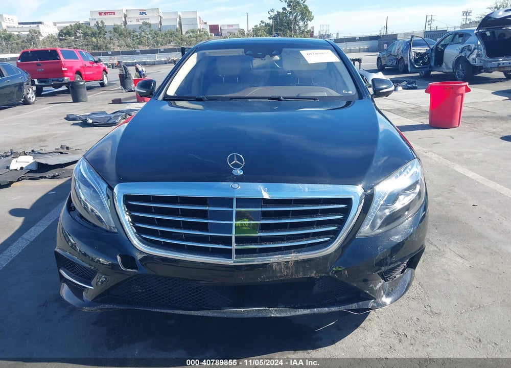 2015 MERCEDES-BENZ S 550 VIN: WDDUG8CB5FA147349