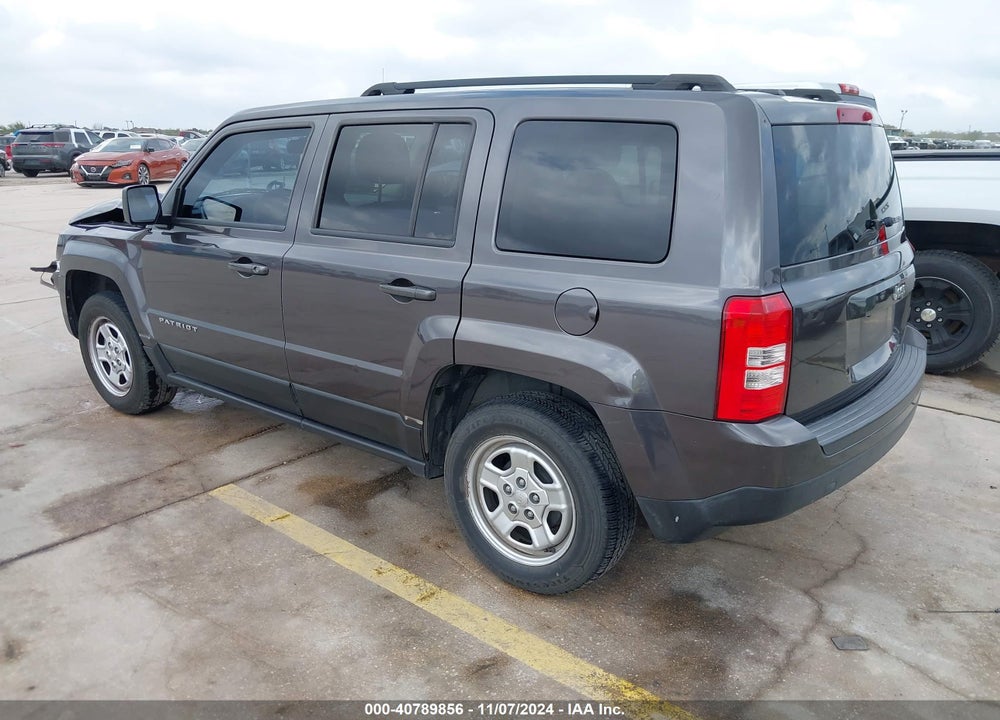 2015 JEEP PATRIOT SPORT VIN: 1C4NJPBB2FD398873