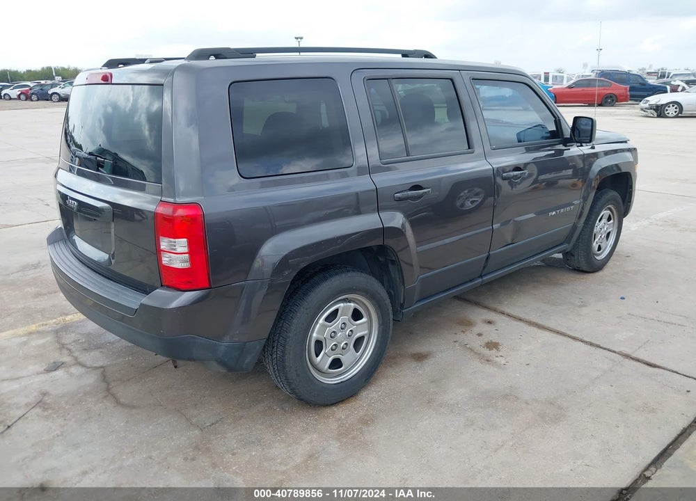 2015 JEEP PATRIOT SPORT VIN: 1C4NJPBB2FD398873
