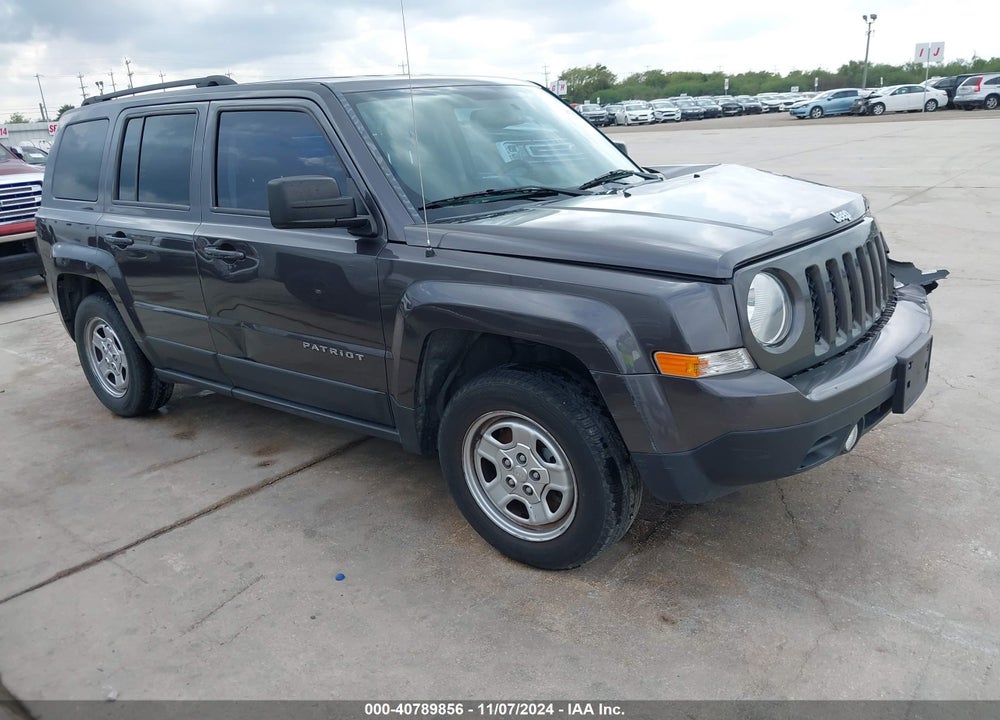2015 JEEP PATRIOT SPORT VIN: 1C4NJPBB2FD398873