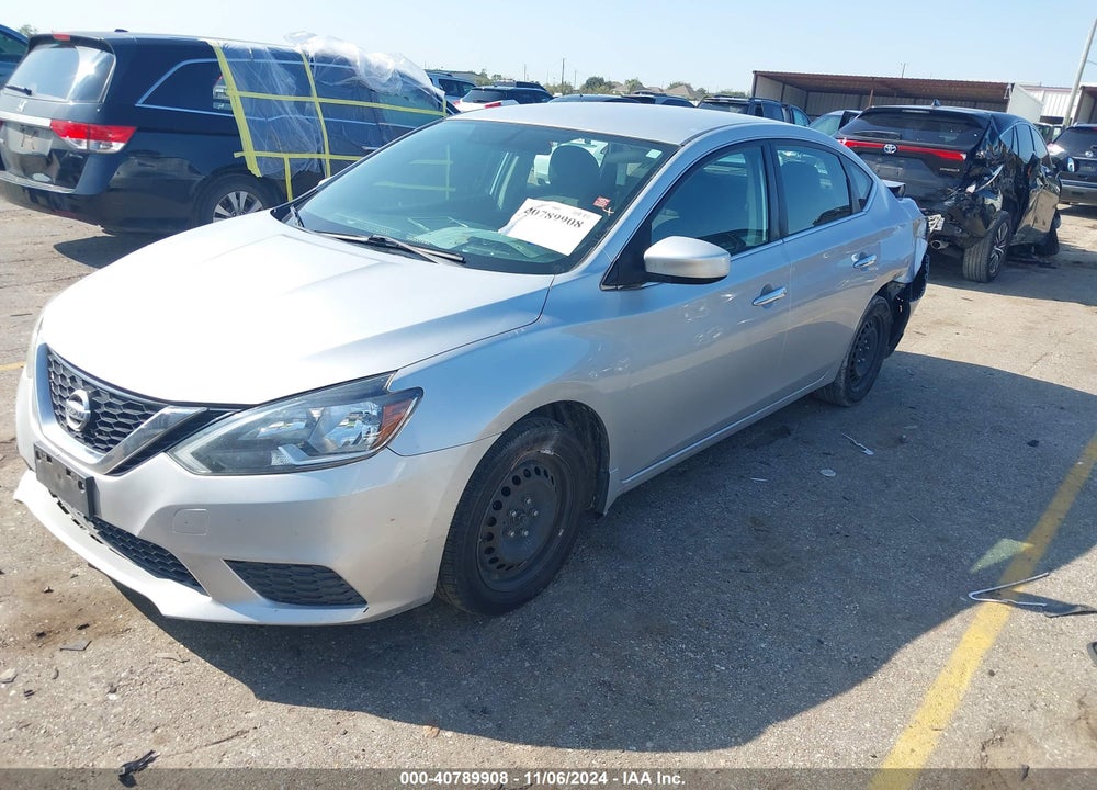 2016 NISSAN SENTRA S VIN: 3N1AB7AP8GY243061