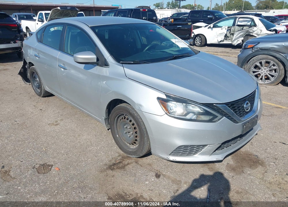 2016 NISSAN SENTRA S VIN: 3N1AB7AP8GY243061
