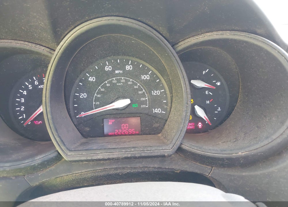 2014 KIA RIO LX VIN: KNADM4A33E6384685
