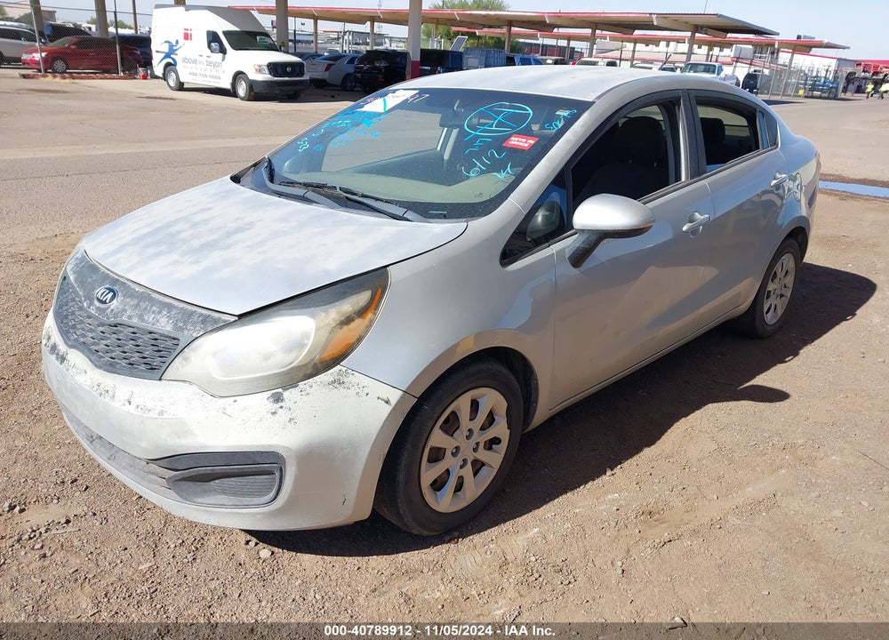 2014 KIA RIO LX VIN: KNADM4A33E6384685