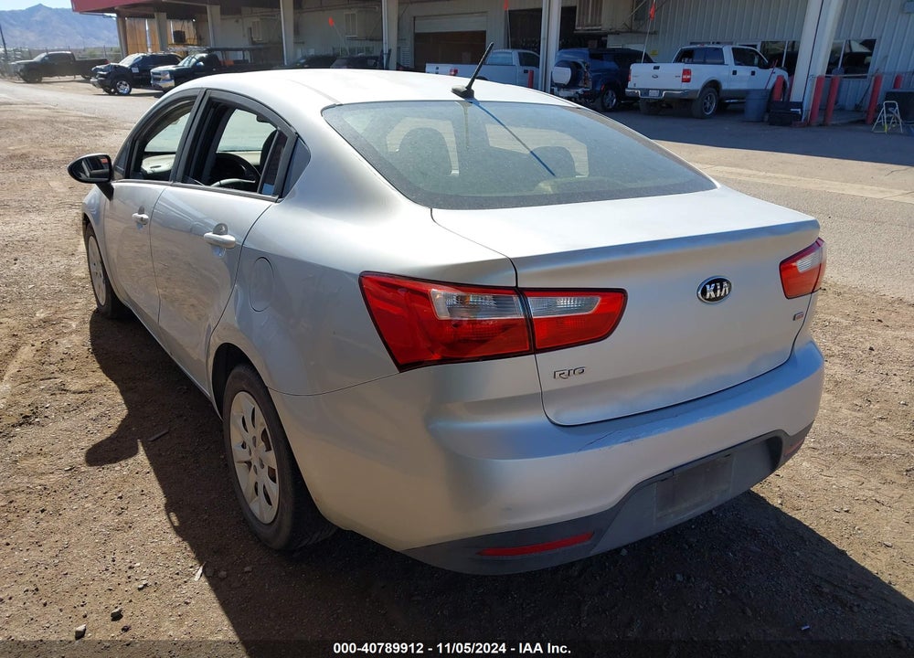 2014 KIA RIO LX VIN: KNADM4A33E6384685