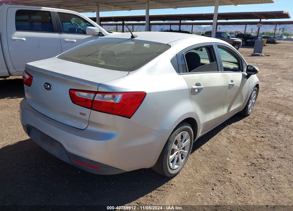 2014 KIA RIO LX VIN: KNADM4A33E6384685