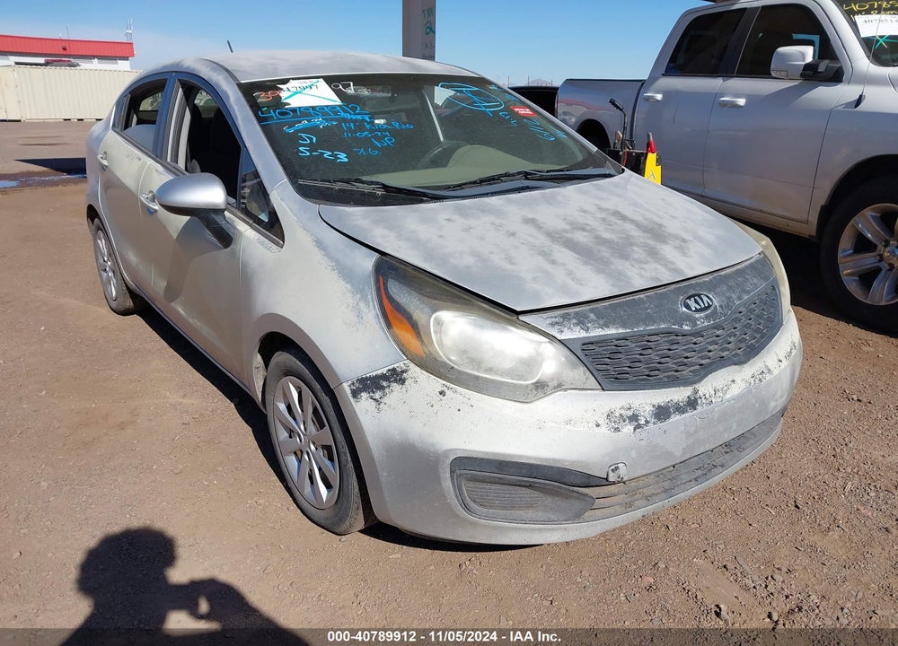 2014 KIA RIO LX VIN: KNADM4A33E6384685