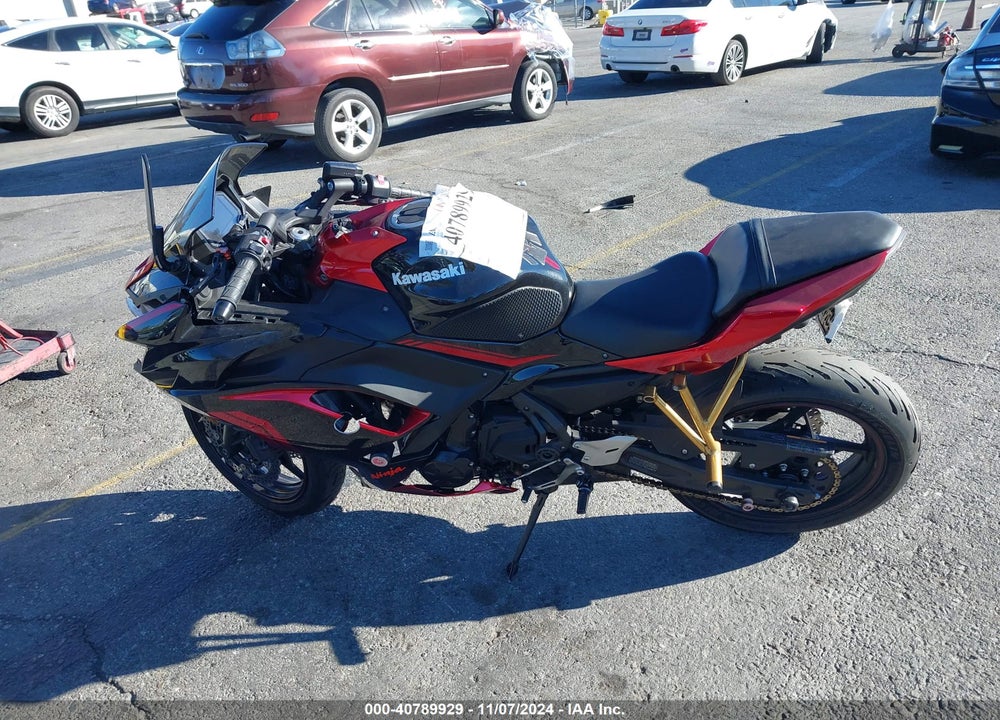 2022 KAWASAKI EX650 N VIN: ML5EXEN15NDA49823