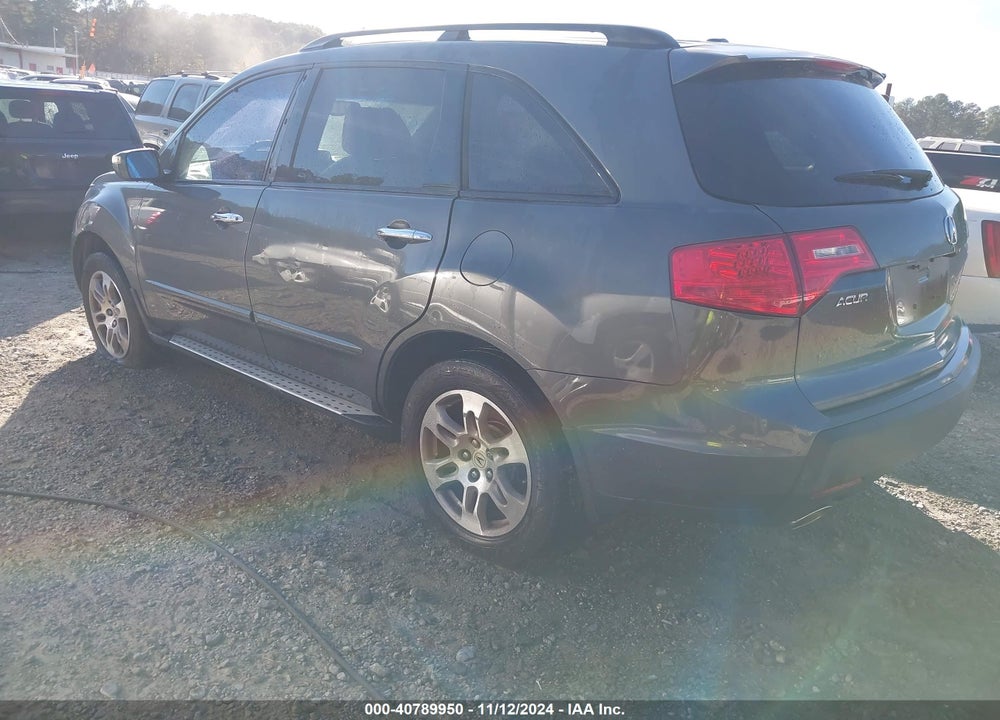 2008 ACURA MDX TECHNOLOGY PACKAGE VIN: 2HNYD28378H534065