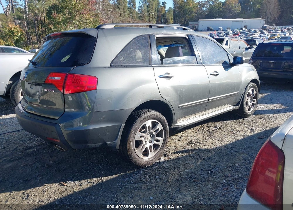 2008 ACURA MDX TECHNOLOGY PACKAGE VIN: 2HNYD28378H534065