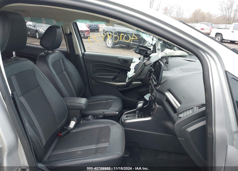 2022 FORD ECOSPORT SES VIN: MAJ6S3JLXNC475973