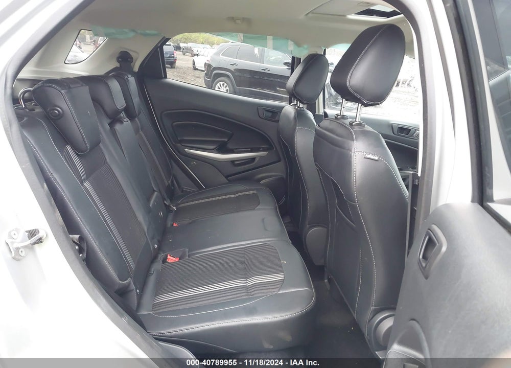 2022 FORD ECOSPORT SES VIN: MAJ6S3JLXNC475973