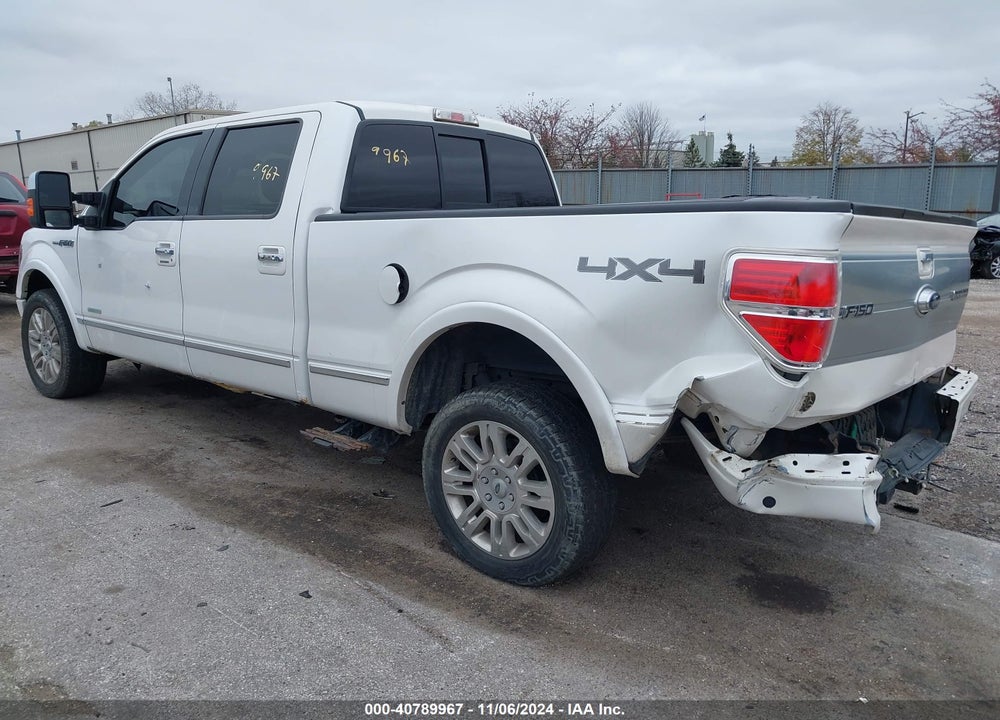2014 FORD F-150 PLATINUM VIN: 1FTFW1ET0EFC53888