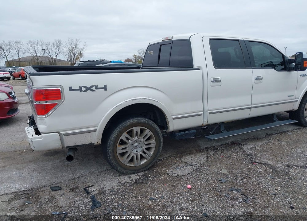 2014 FORD F-150 PLATINUM VIN: 1FTFW1ET0EFC53888
