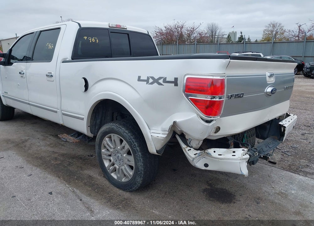 2014 FORD F-150 PLATINUM VIN: 1FTFW1ET0EFC53888