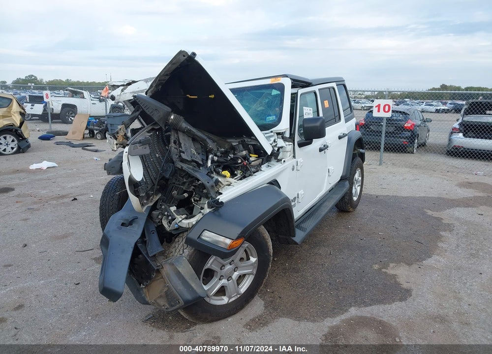 2020 JEEP WRANGLER UNLIMITED SPORT S 4X4 VIN: 1C4HJXDN7LW347342