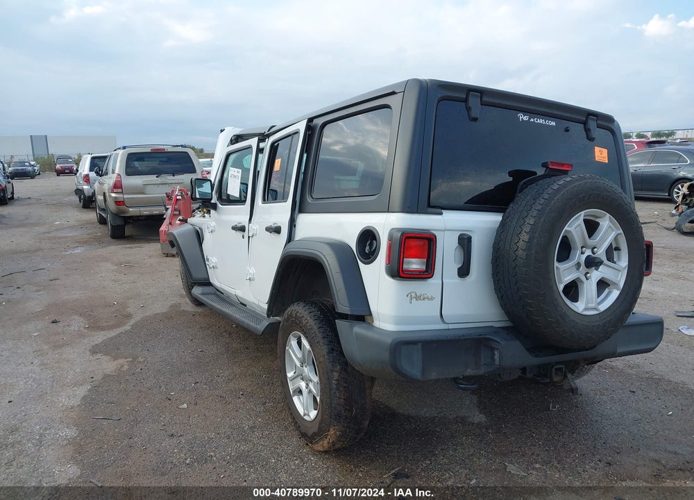 2020 JEEP WRANGLER UNLIMITED SPORT S 4X4 VIN: 1C4HJXDN7LW347342