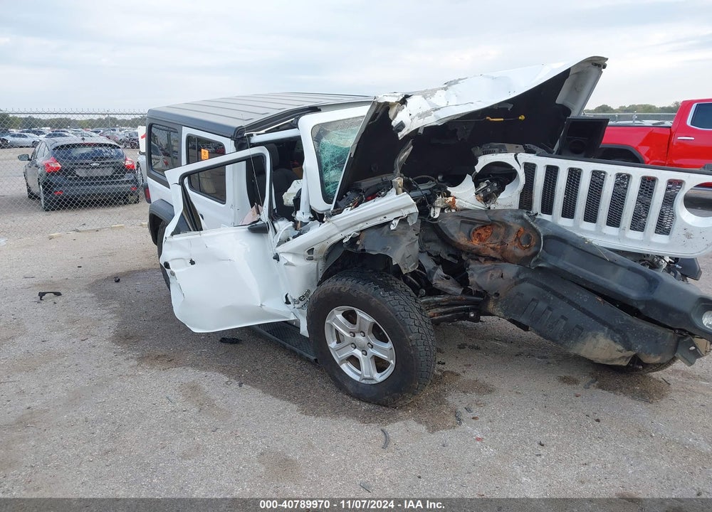 2020 JEEP WRANGLER UNLIMITED SPORT S 4X4 VIN: 1C4HJXDN7LW347342