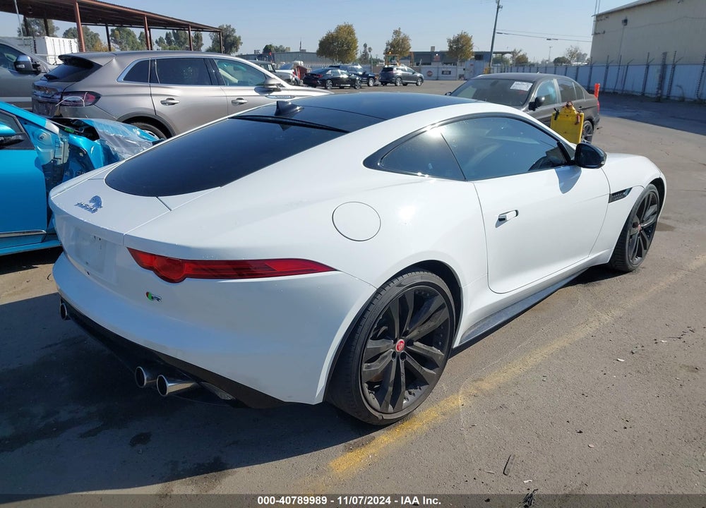 2015 JAGUAR F-TYPE R VIN: SAJWA6DA0FMK14714