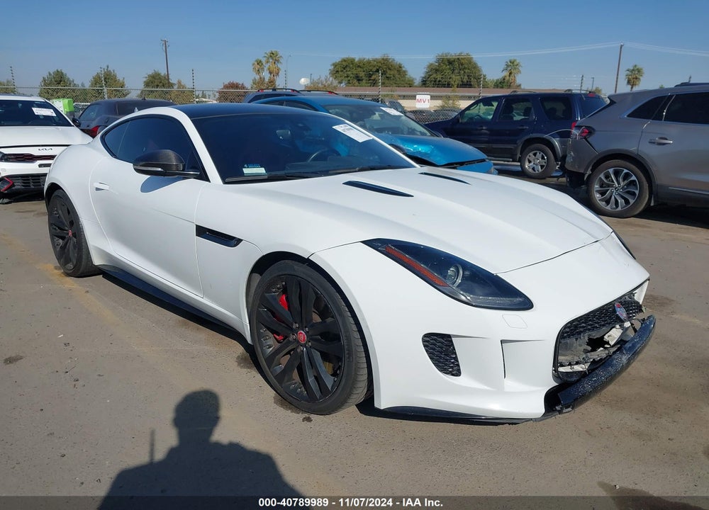 2015 JAGUAR F-TYPE R VIN: SAJWA6DA0FMK14714