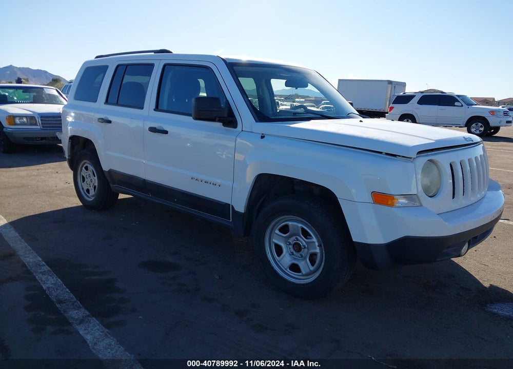 2013 JEEP PATRIOT SPORT VIN: 1C4NJRBB1DD129255