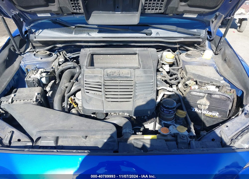 2016 SUBARU WRX LIMITED VIN: JF1VA1J64G9802316
