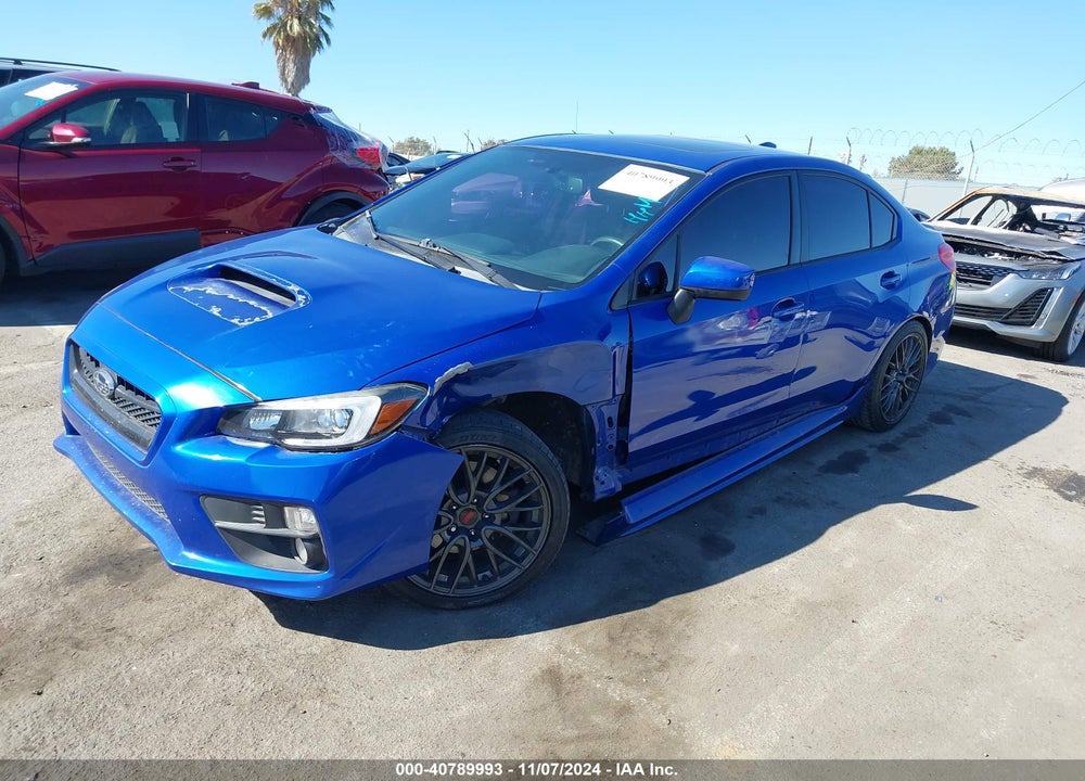 2016 SUBARU WRX LIMITED VIN: JF1VA1J64G9802316