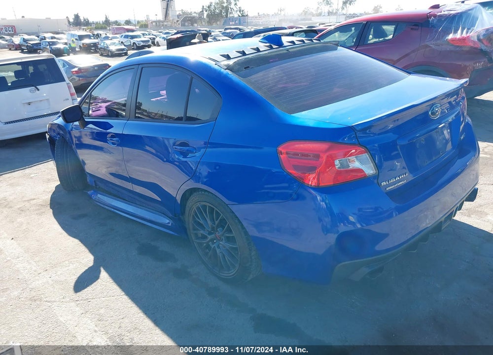 2016 SUBARU WRX LIMITED VIN: JF1VA1J64G9802316