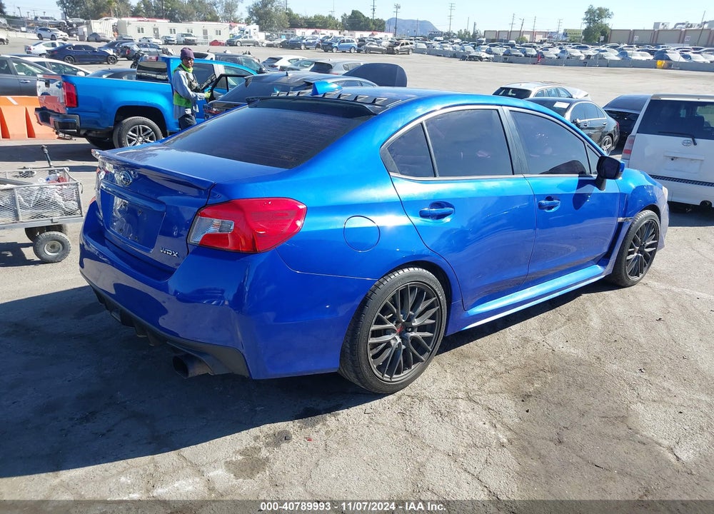2016 SUBARU WRX LIMITED VIN: JF1VA1J64G9802316