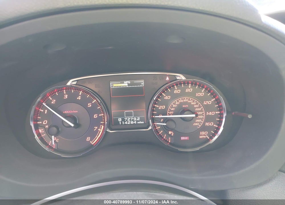 2016 SUBARU WRX LIMITED VIN: JF1VA1J64G9802316