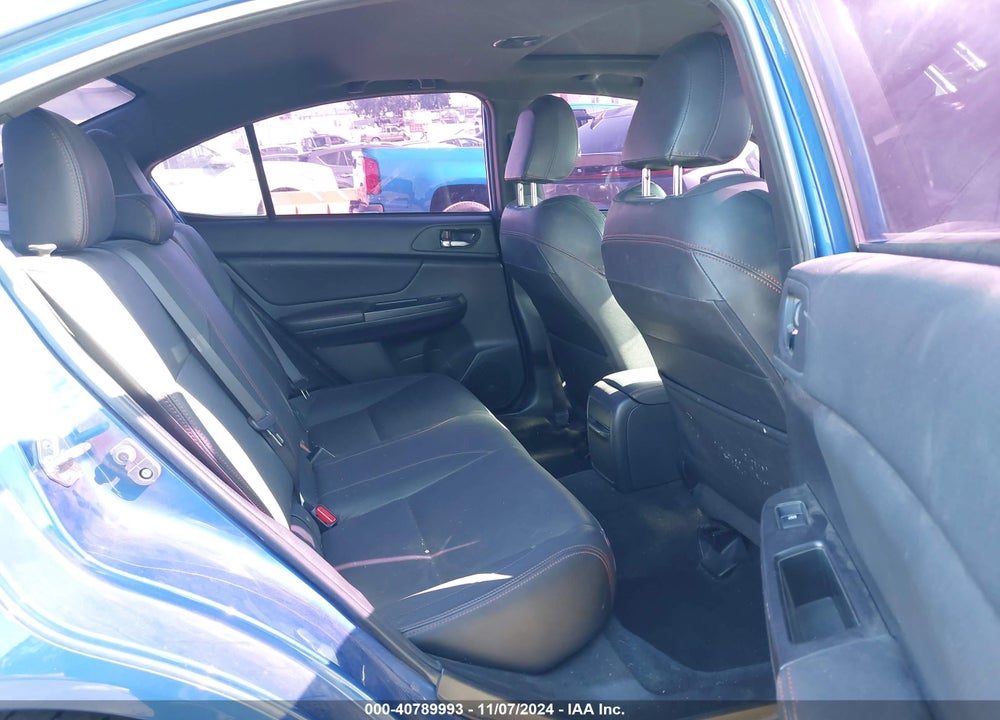 2016 SUBARU WRX LIMITED VIN: JF1VA1J64G9802316