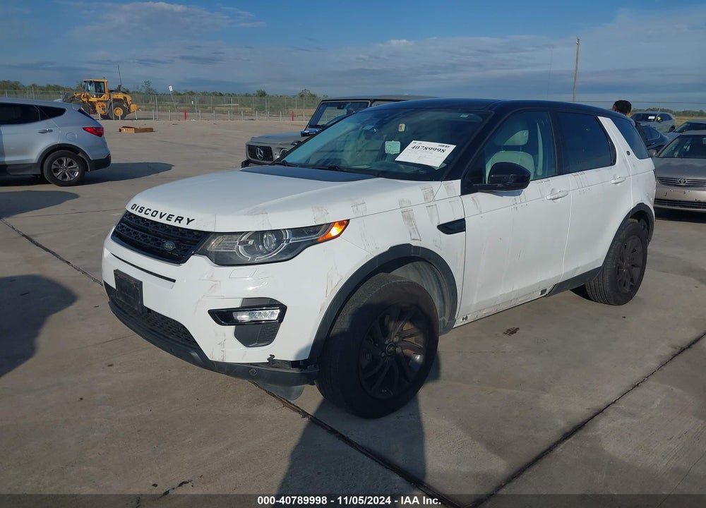 2016 LAND ROVER DISCOVERY SPORT HSE VIN: SALCR2BG3GH555490