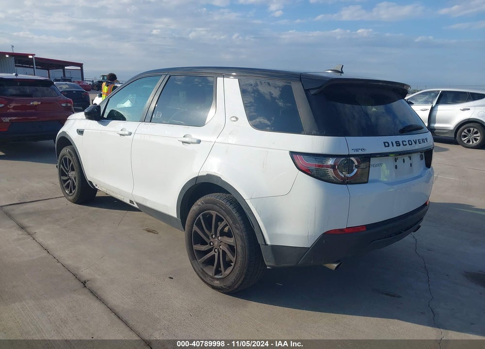 2016 LAND ROVER DISCOVERY SPORT HSE VIN: SALCR2BG3GH555490