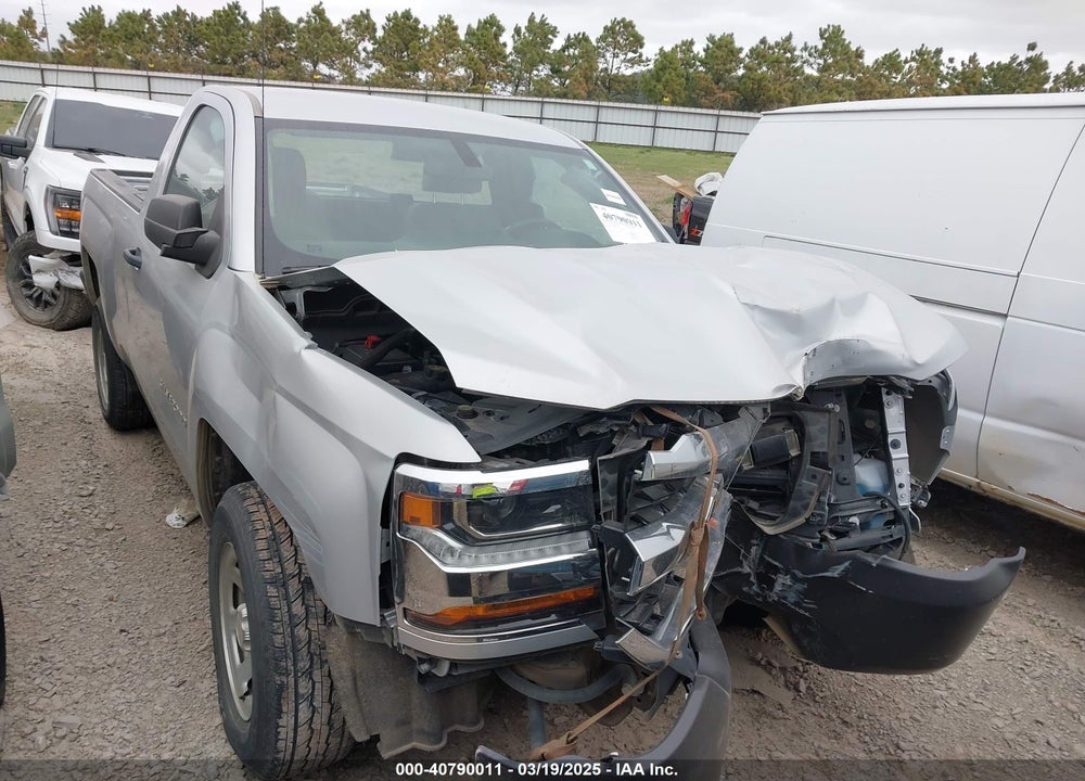 2018 CHEVROLET SILVERADO 1500 WT VIN: 1GCNCNEH4JZ378618