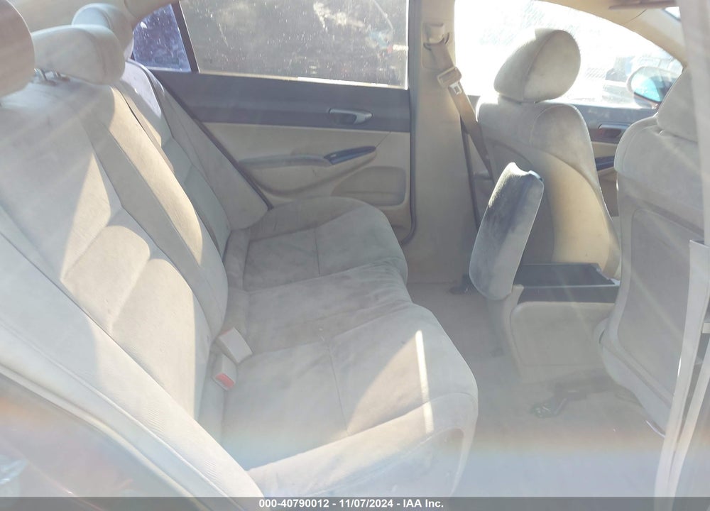 2008 HONDA CIVIC LX VIN: 2HGFA16598H536955