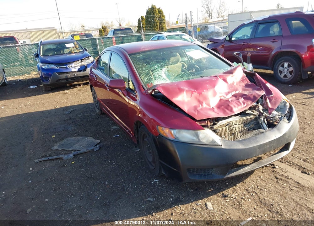 2008 HONDA CIVIC LX VIN: 2HGFA16598H536955