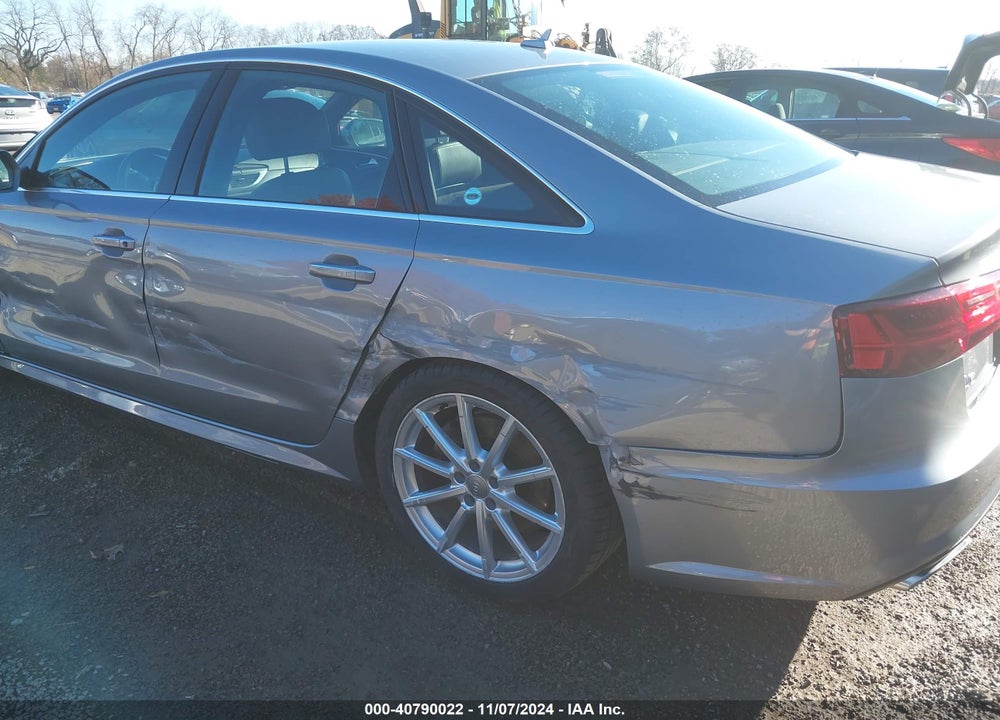 2018 AUDI A6 2.0T PREMIUM VIN: WAUG8AFCXJN074770
