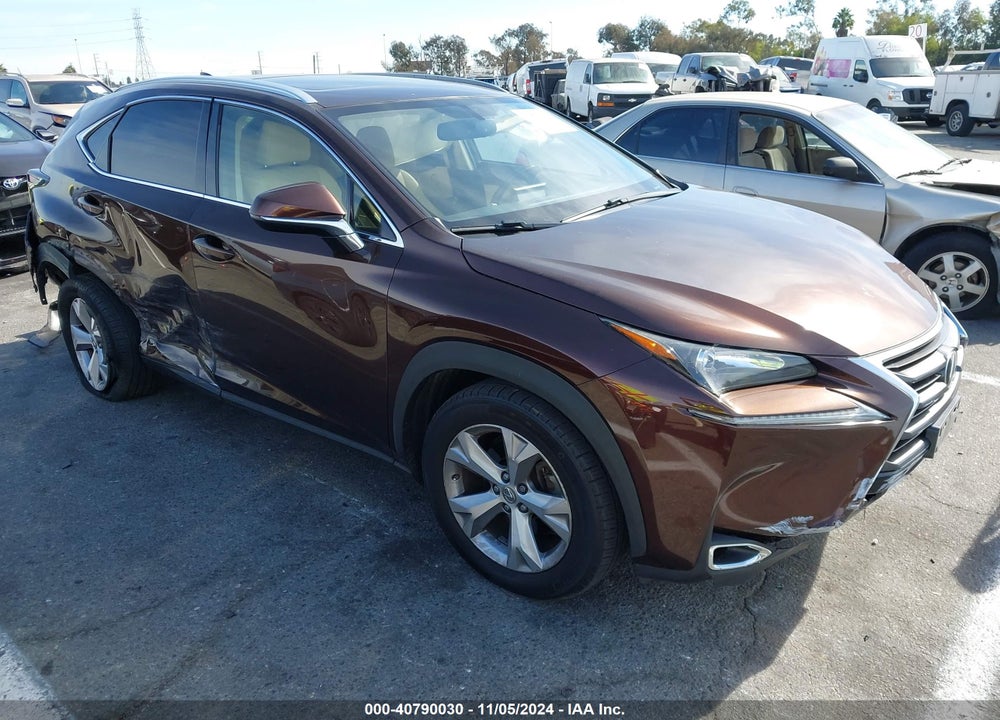 2017 LEXUS NX 200T VIN: JTJYARBZ7H2054098