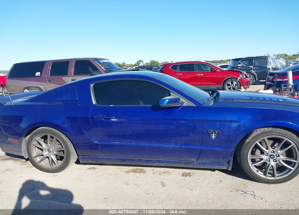 2014 FORD MUSTANG GT PREMIUM VIN: 1ZVBP8CF8E5264092
