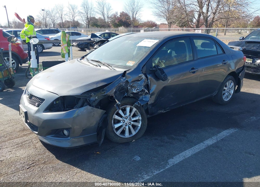 2009 TOYOTA COROLLA S VIN: 2T1BU40E49C162734