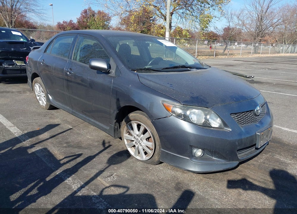 2009 TOYOTA COROLLA S VIN: 2T1BU40E49C162734