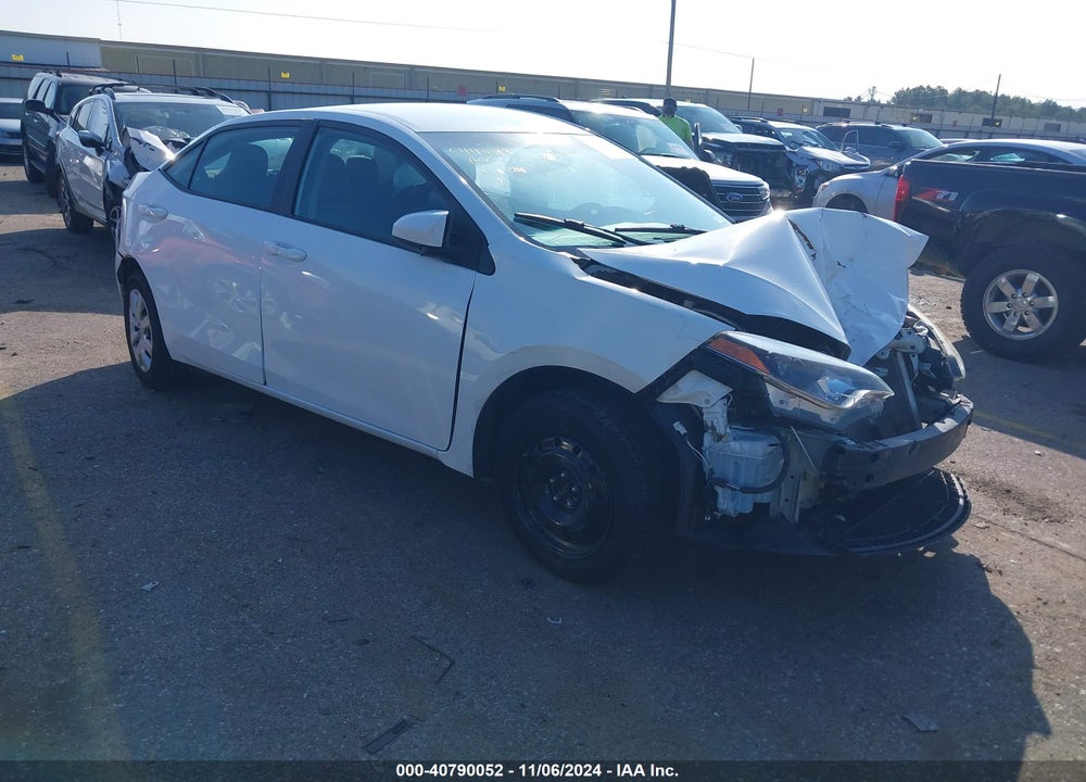 2016 TOYOTA COROLLA LE VIN: 5YFBURHE7GP495993