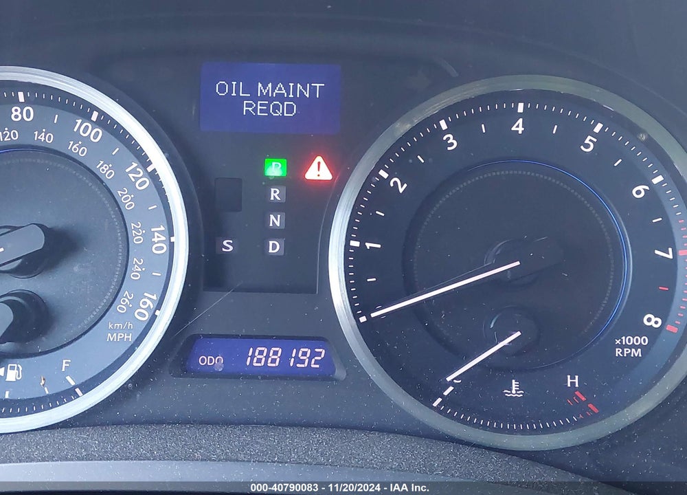 2012 LEXUS IS 250 VIN: JTHBF5C22C5177074