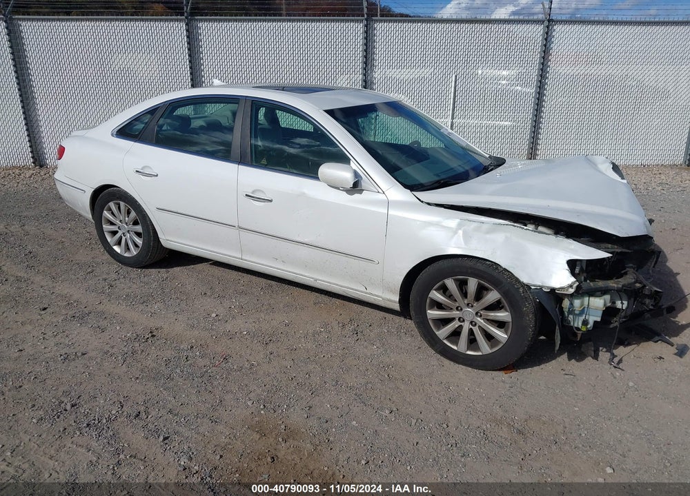 2009 HYUNDAI AZERA GLS VIN: KMHFC46D69A351131