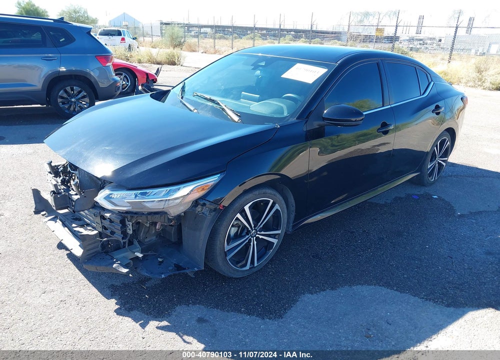 2021 NISSAN SENTRA SR XTRONIC CVT VIN: 3N1AB8DV4MY206049