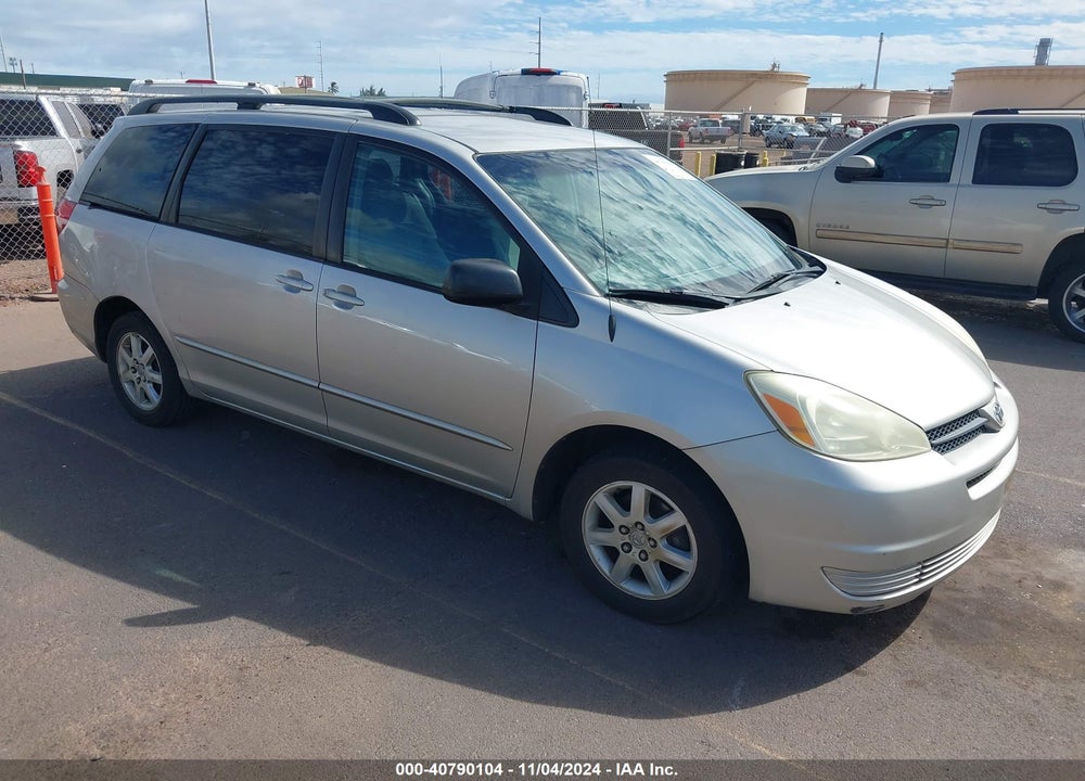 2004 TOYOTA SIENNA LE VIN: 5TDZA23C84S076154