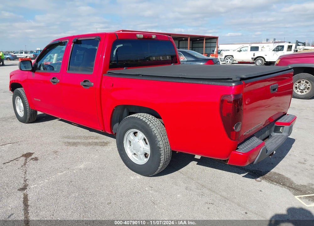 2005 CHEVROLET COLORADO LS VIN: 1GCCS136358290904