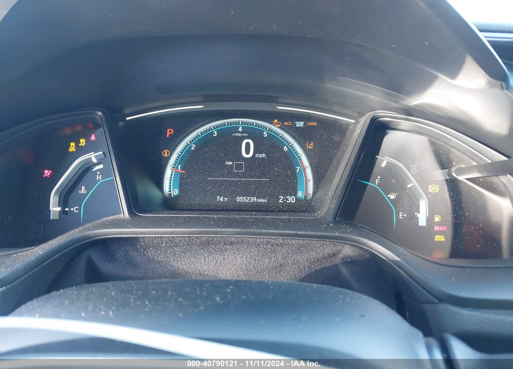 2021 HONDA CIVIC VIN: 2HGFC2F66MH520005